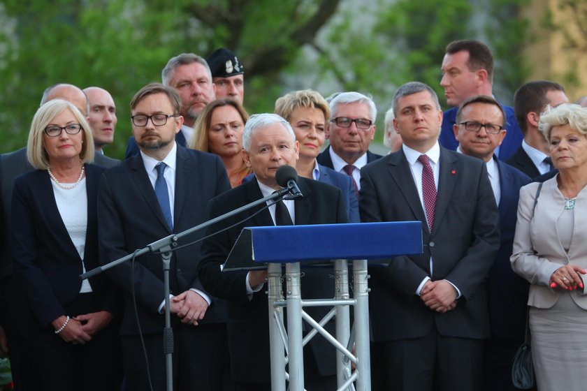 Odsłonięcie Pomnika Smoleńskiego w Łodzi