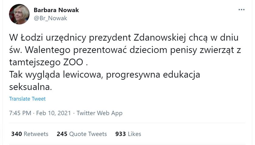 Zaskakujący wpis małopolskiej kurator oświaty. 