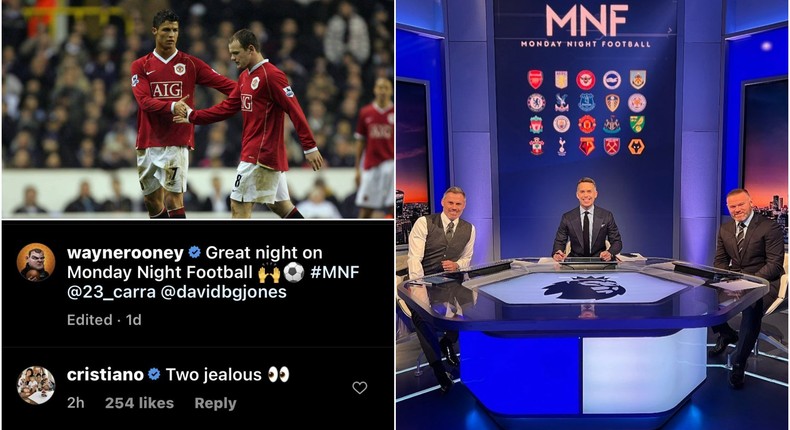 Cristiano Ronaldo blasts Wayne Rooney after criticism
