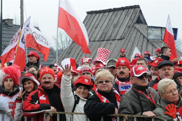 Kibice na pożegnaniu Adama Małysza