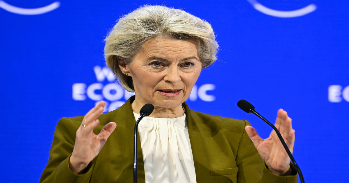 Von-der-Leyen-a-Davos-aprire-un-azienda-UE-in-48-ore-accordo-storico-India-e-risposta-a-Trump