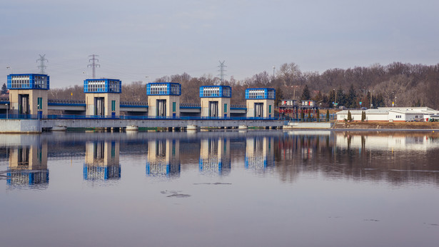 Elektrownia Wodna Dębe w województwie mazowieckim