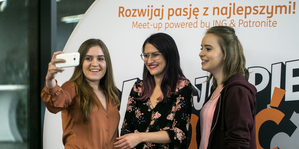 #Najlepiej robić swoje: Meet-up powered by ING & Patronite