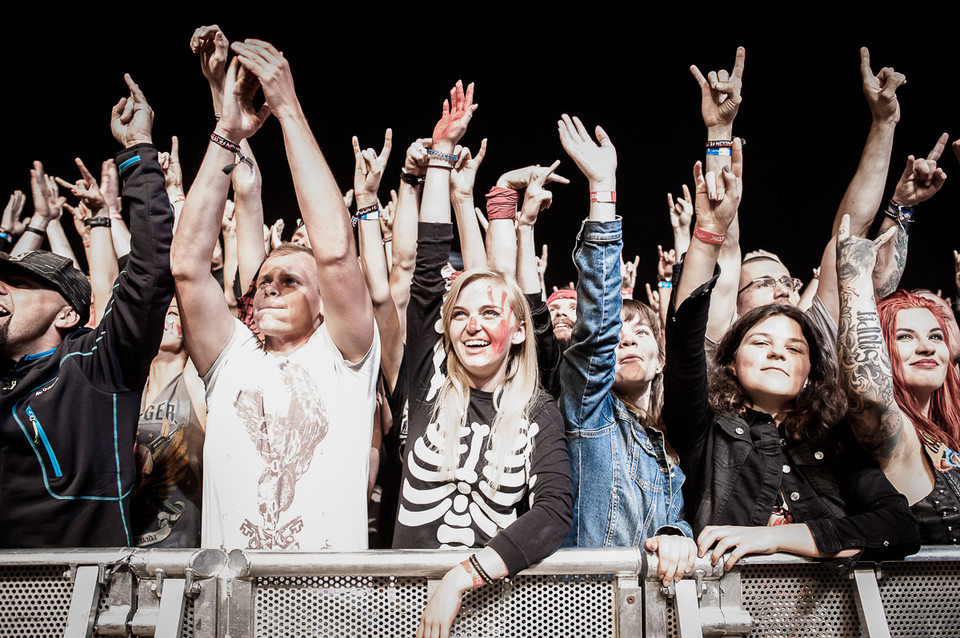 Publiczność na Jarocin Festiwal 2016