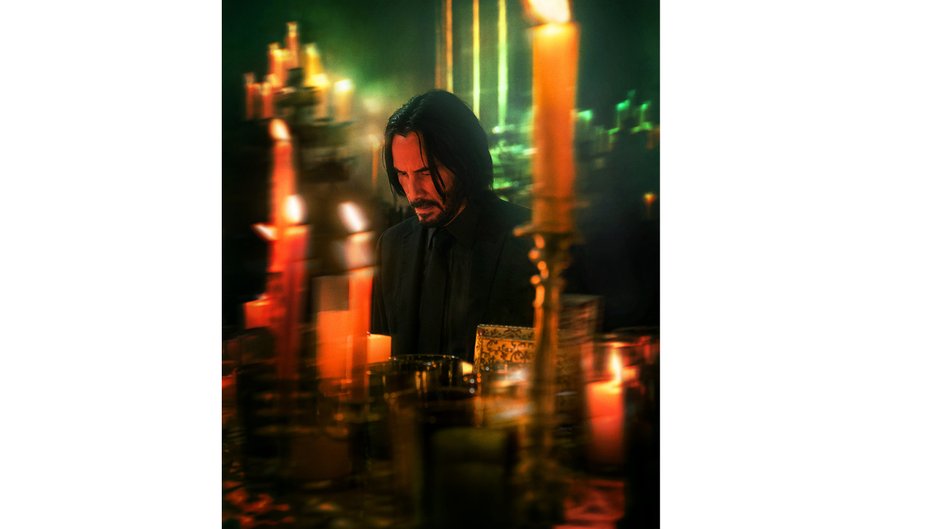 Keanu Reeves na planie filmowym, foto: MONOLITH FILMS