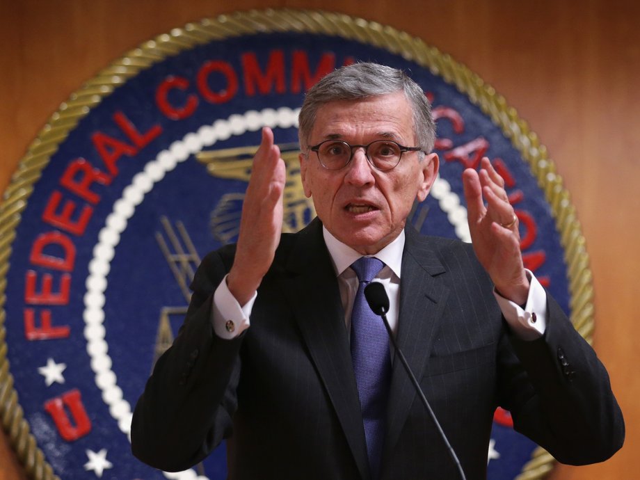 FCC Chairman Tom Wheeler.