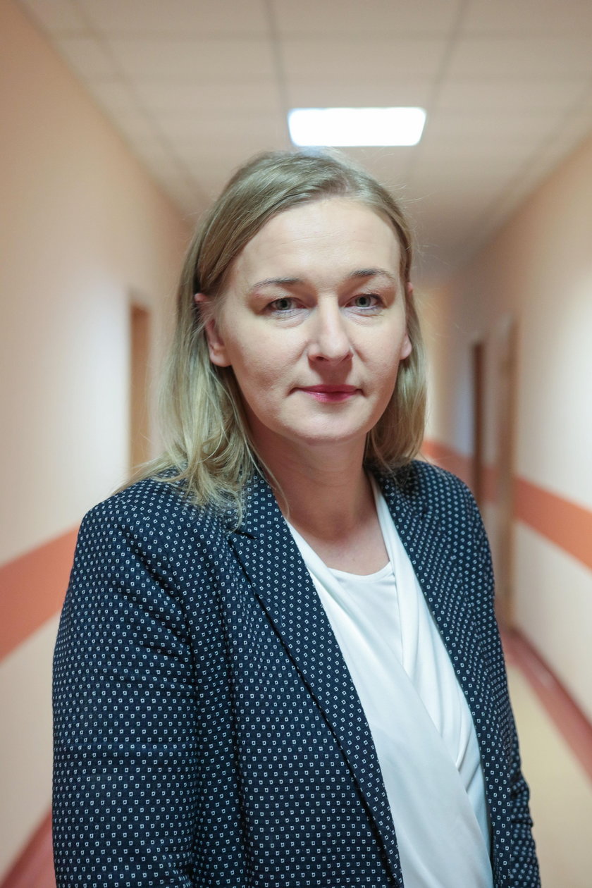 Małgorzata Pisarewicz, rzeczniczka szpitala PCK w Gdyni