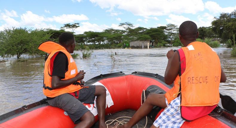 Kenya Red Cross team helps Kenyans in flood prone areas in Kisumu