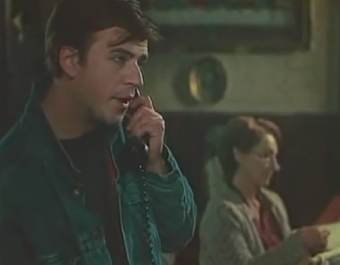 Žarko u filmu "Bolje od bekstva" 1993. godine