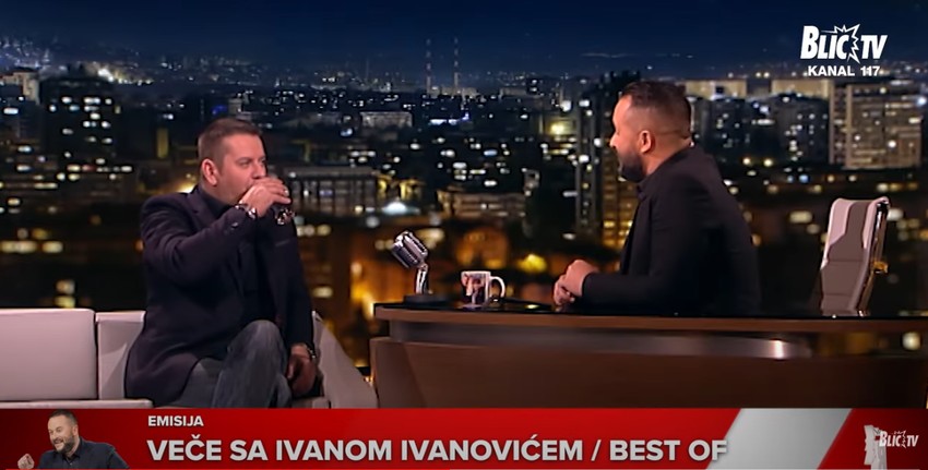 Vlado Georgiev u emisiji "Veče sa Ivanom Ivanovićem"