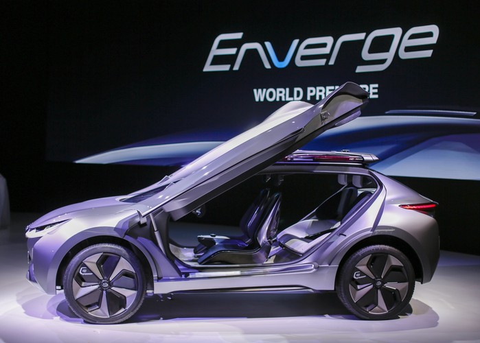 Chiński koncern GAC Motors auto o napędzie elektrycznym - Enverge