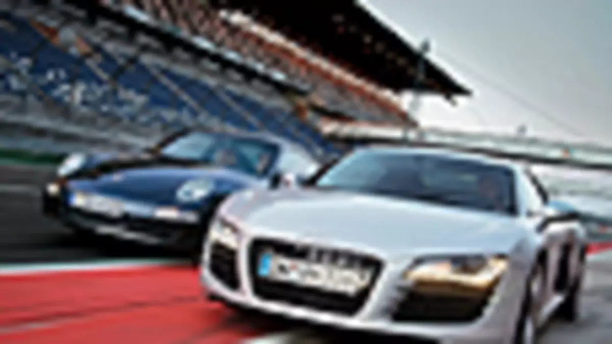 Audi R8 i Porsche 911 Carrera - Legenda czy młody gniewny?