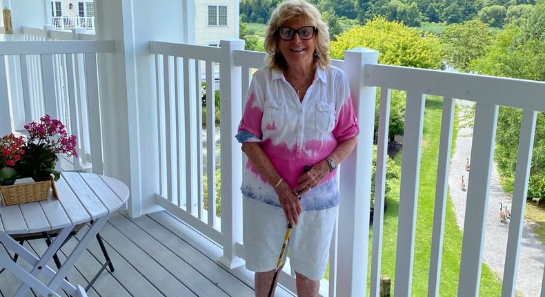 Sari Mainzer still plays golf at 91 years old.Atria Senior Living