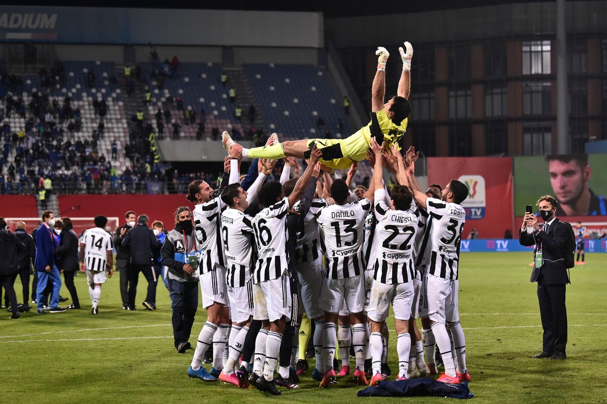 Radość piłkarzy Juventusu