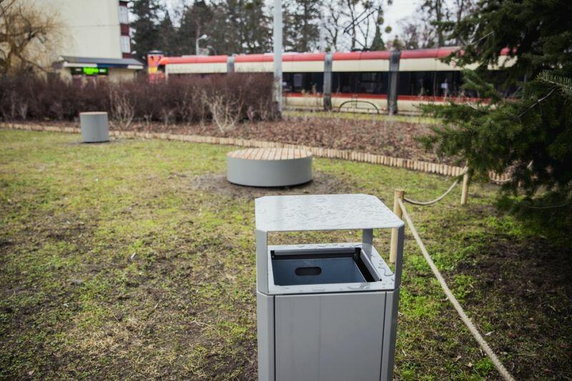 Pętla tramwajowa w Gdańsku. Nieużytek zmienił się w zielony skwer