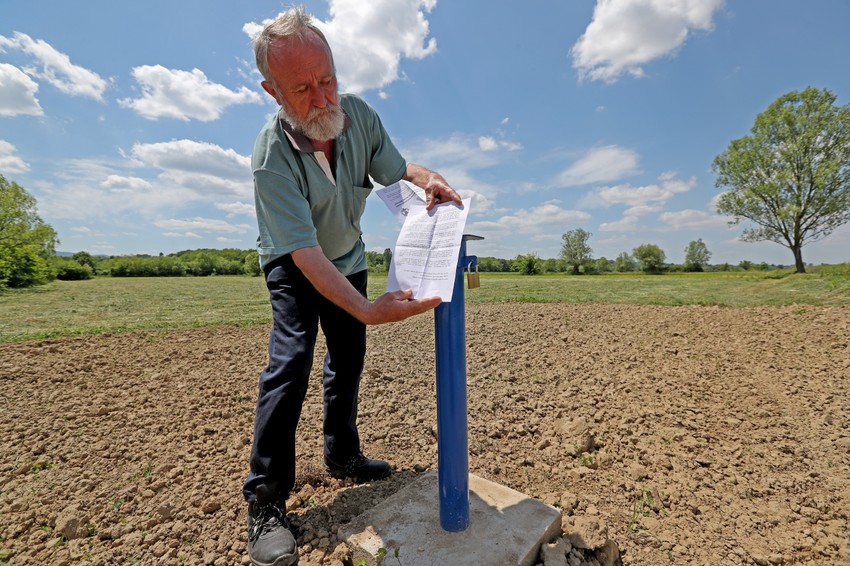  Momčilo Alimpić na mestu bušotine