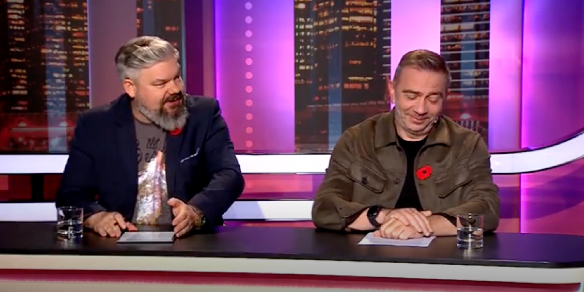 Relácia TV JOJ Sedem.