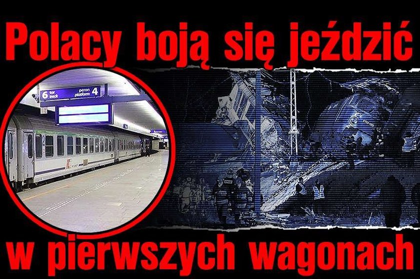 Polacy boją się jeździć pierwszymi wagonami