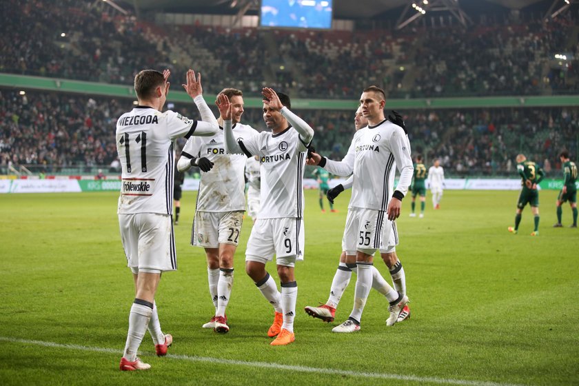 Pilka nozna. Ekstraklasa. Legia Warszawa - Slask Wroclaw. 16.02.2018