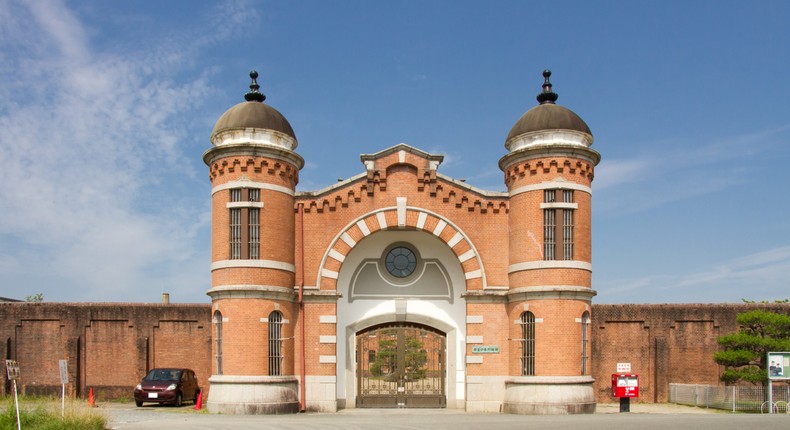 The entrance to the former Nara prison complex.Japanese Ministry of Justice