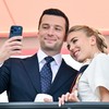 Jordan Bardella i  Princess Maria Carolina of Bourbon