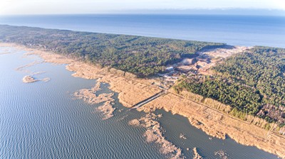 Przekop Mierzei Wiślanej. Żaryn: Inwestycja od początku budzi opór Rosji