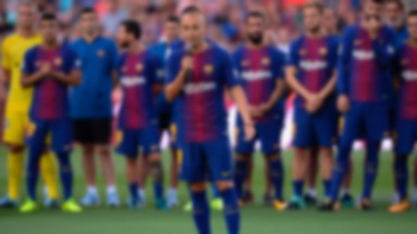 FC Barcelona zagra bez Andresa Iniesty w rewanżu z Realem Madryt