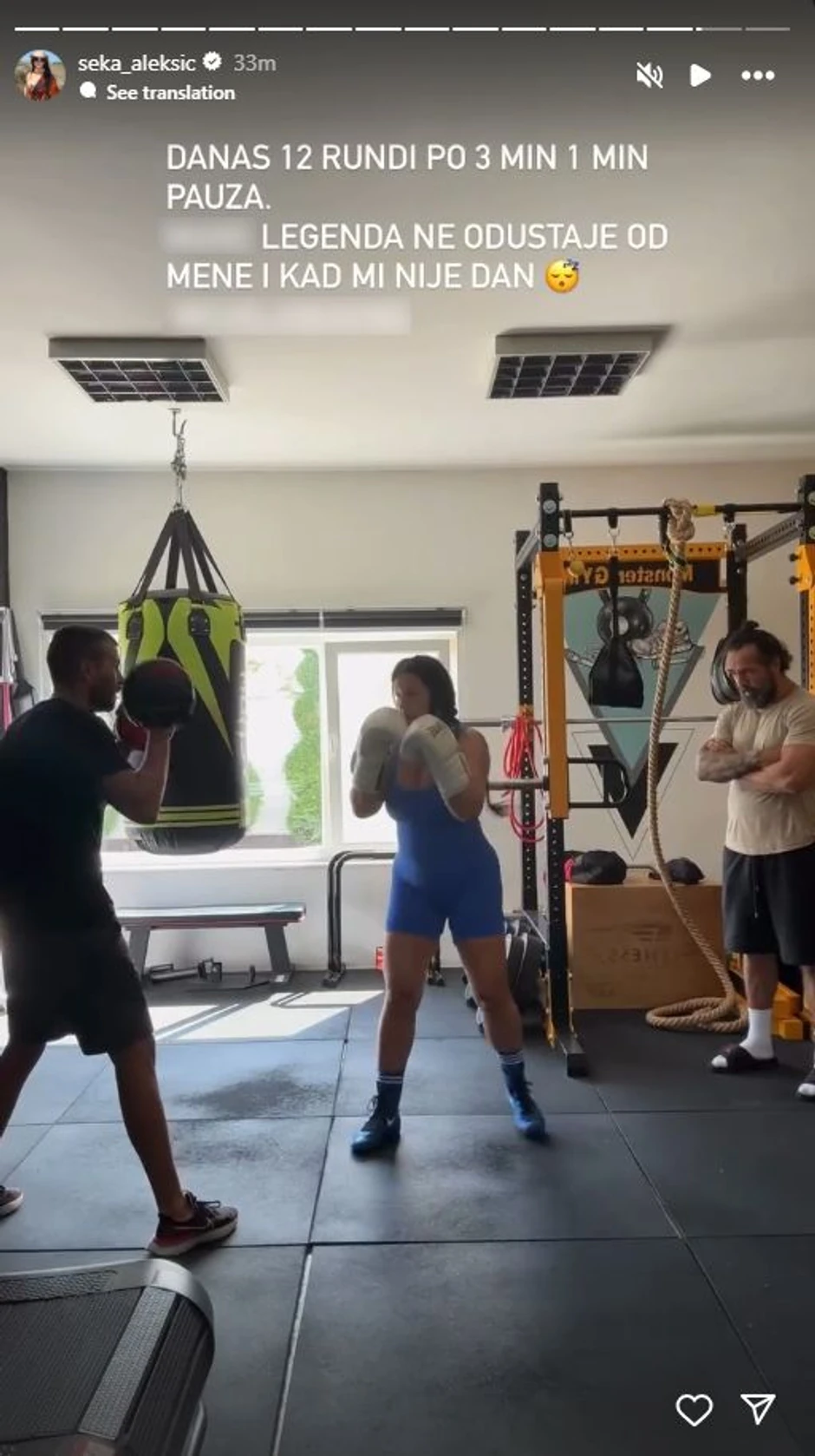 Seka Aleksić, objava