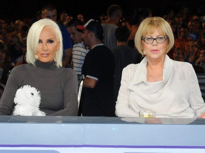 Elżbieta Zapędowska i Kora z Ramoną w jury 'Must be the music'