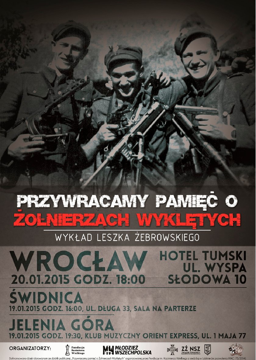 Przywracamy pamięć o Żołnierzach Wyklętych