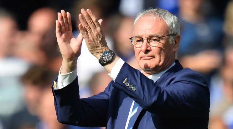 Ranieri hasonmása is szép sikereket ér el / Fotó: AFP