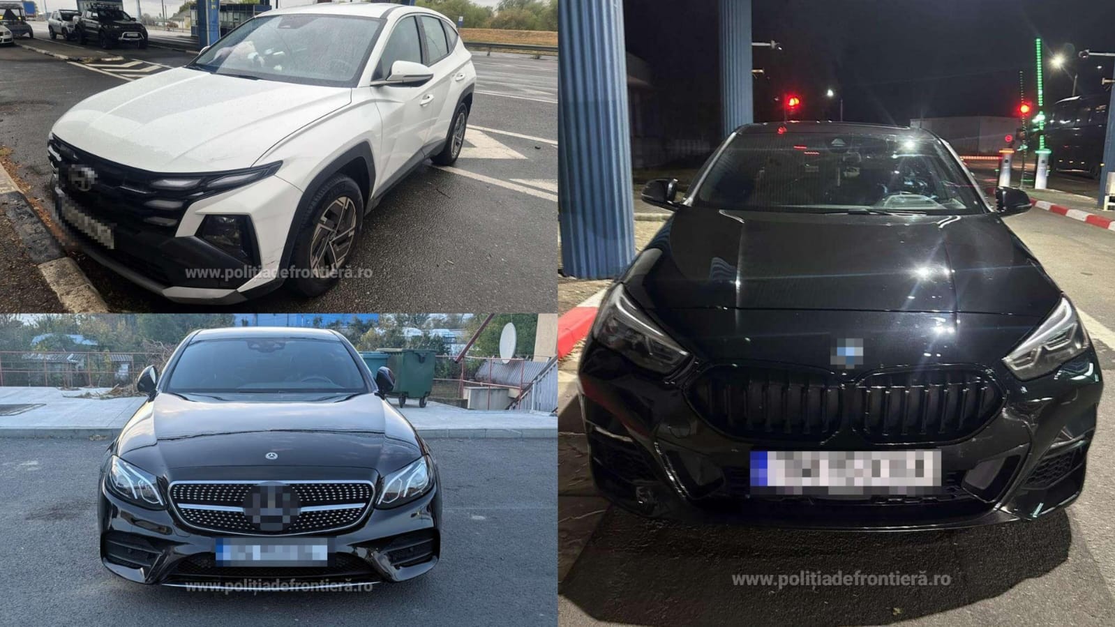 Trei șoferi români au rămas în weekend fără mașinile de peste 81.000 de euro. Ce au descoperit polițiștii de frontieră
