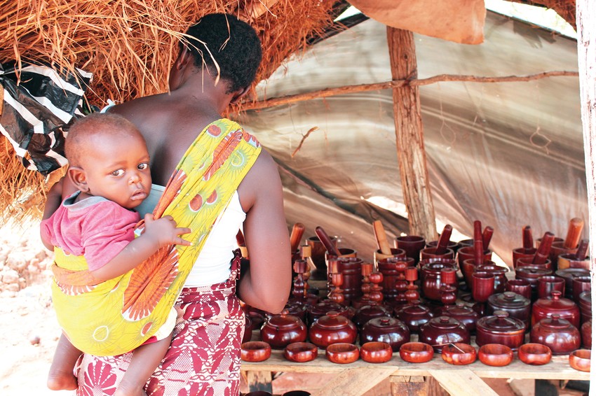 Nosiljka na afrički način