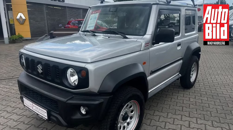 A négyüléses Suzuky Jimny használtan is megéri / Fotó: Auto Bild