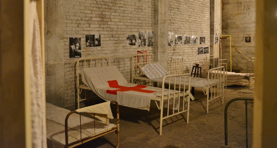 Powstańczy szpital polowy w Warszawie