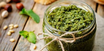 Pesto z czosnku niedźwiedziego