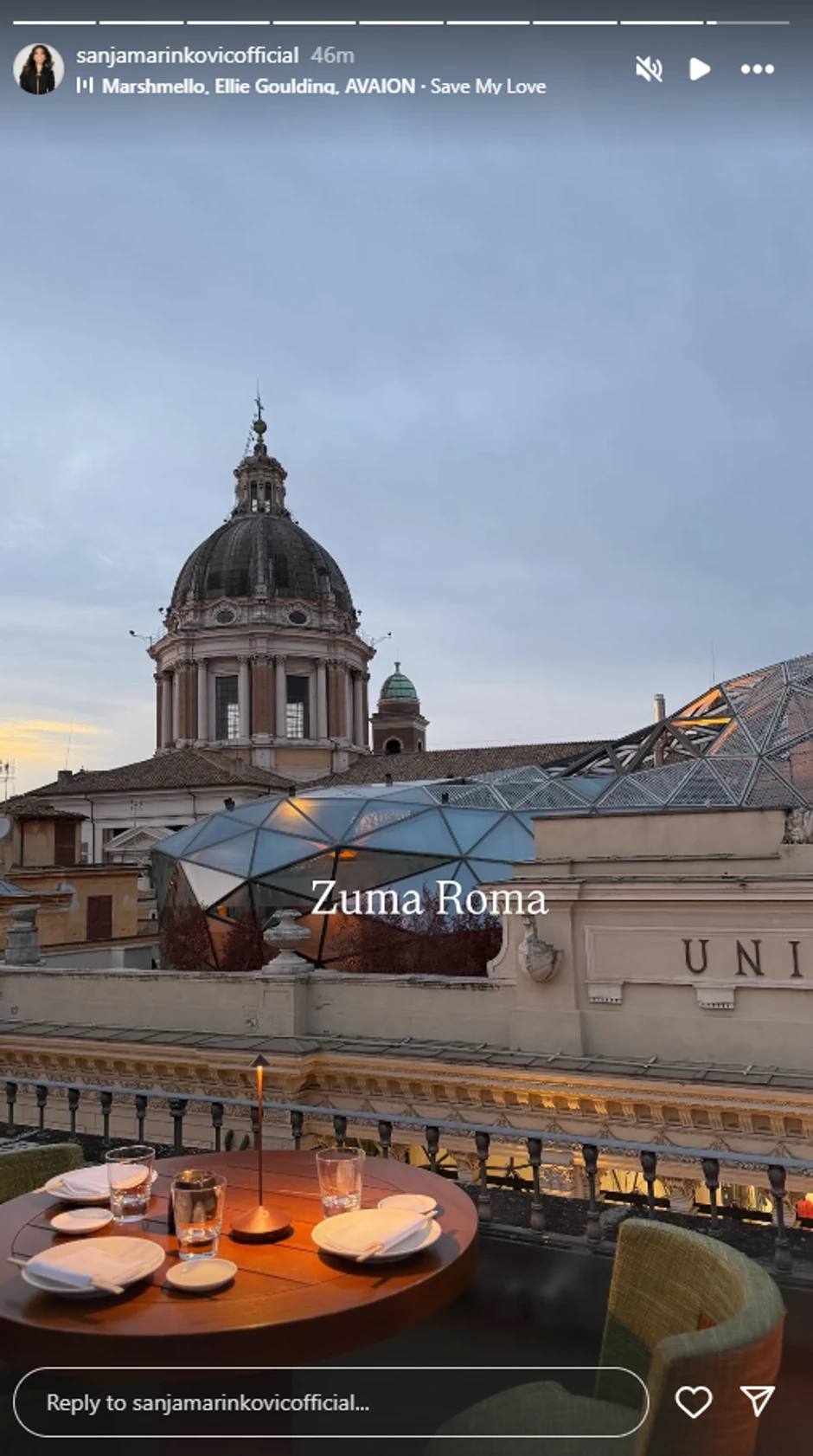 Sanja Marinković, objava