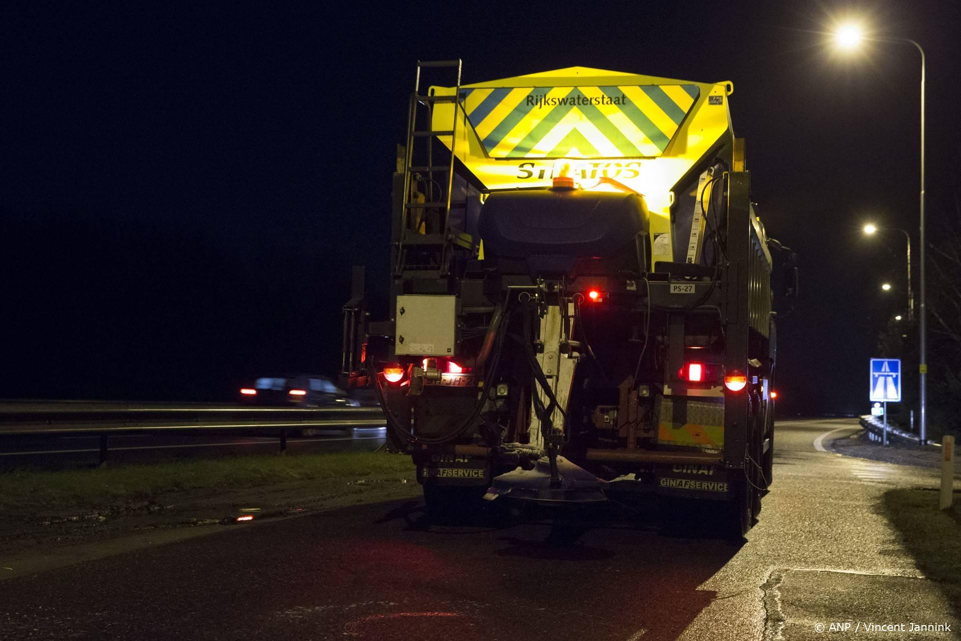 Code Geel voor gladheid in vrijwel heel Nederland tot 10:00 uur