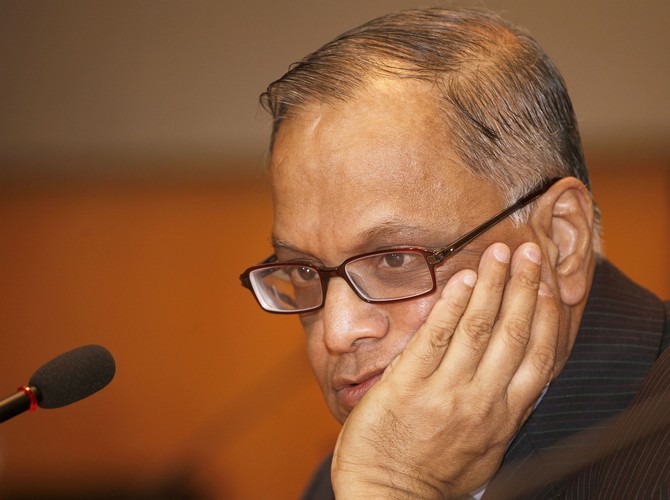 Miejsce 10: Narayana Murthy, Infosys