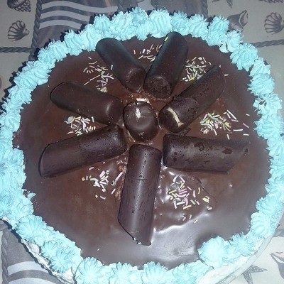 Túró Rudi torta