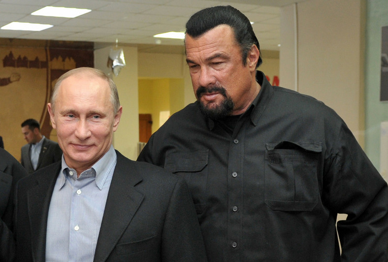 Władimir Putin i Steven Seagal