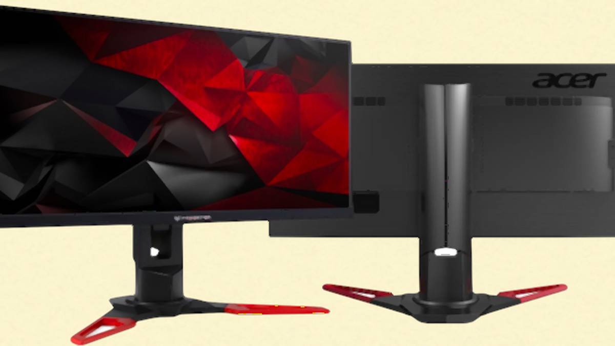 Nowe gamingowe monitory Acera