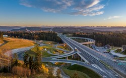 W środę wreszcie otwarcie fragmentu przebudowywanej Zakopianki w okolicach Nowego Targu
