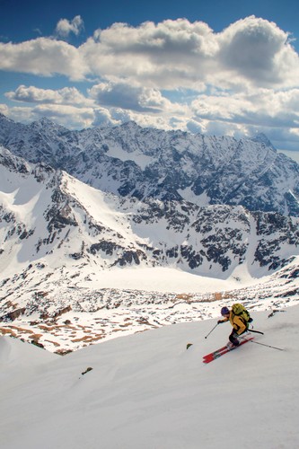 Zjazd z Koziego Wierchu - fot. A. Śliwiński