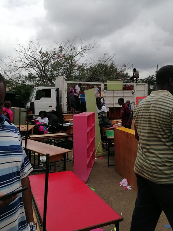 Mike Sonko tackles armed goons, stops demolition of CITAM church in Buruburu 