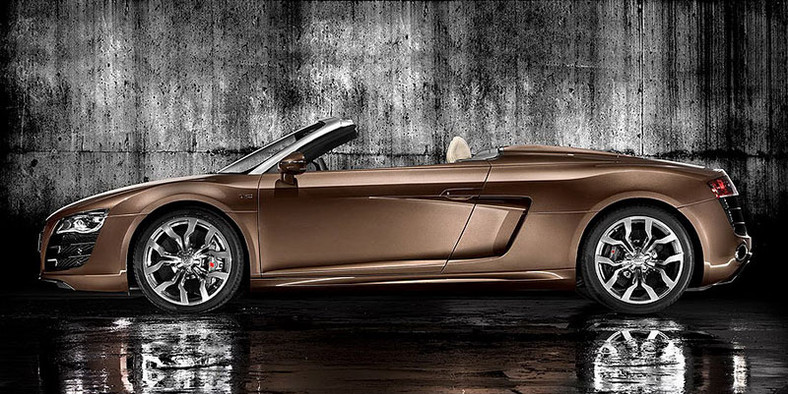 Audi R8 Spyder – drogi i szybki