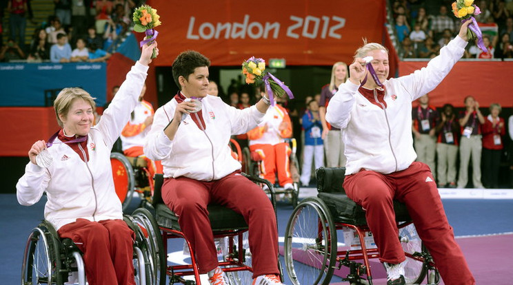 Paralimpikonjaink a londoni olimpián, 2012-ben /Fotó: MTI