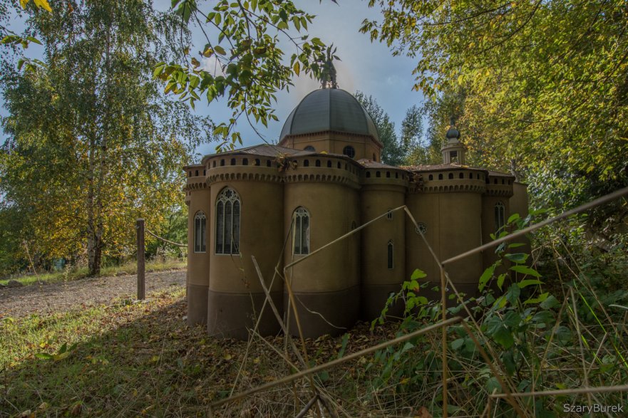 Opuszczony Park Miniatur Sakralnych w Częstochowie. Październik 2021