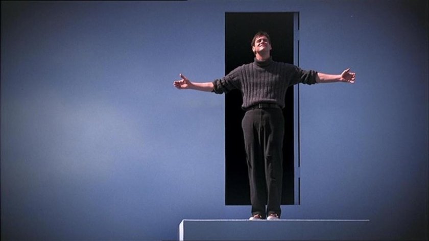 Jim Carrey w "Truman show"