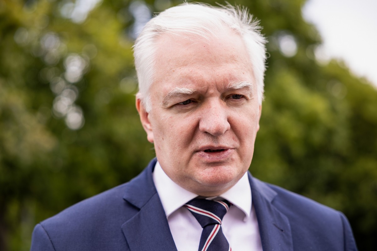 Poznań, 29.07.2022. Prezes Porozumienia Jarosław Gowin